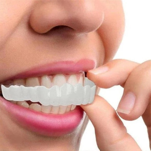 Skanto | Avtagbare Smile Veneers for Øvre og Nedre Tenner