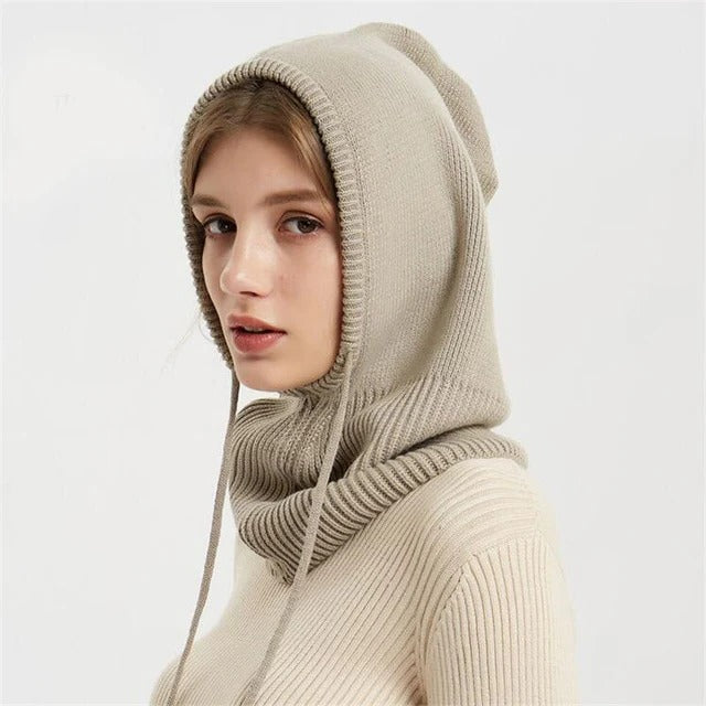 Weiche Kaschmir-Strickmütze für Winter og Kaltes Wetter