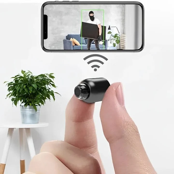 Skanto | 5G WiFi Mini Kamera – Bærbar Trådløs HD Smart Hjemkamera