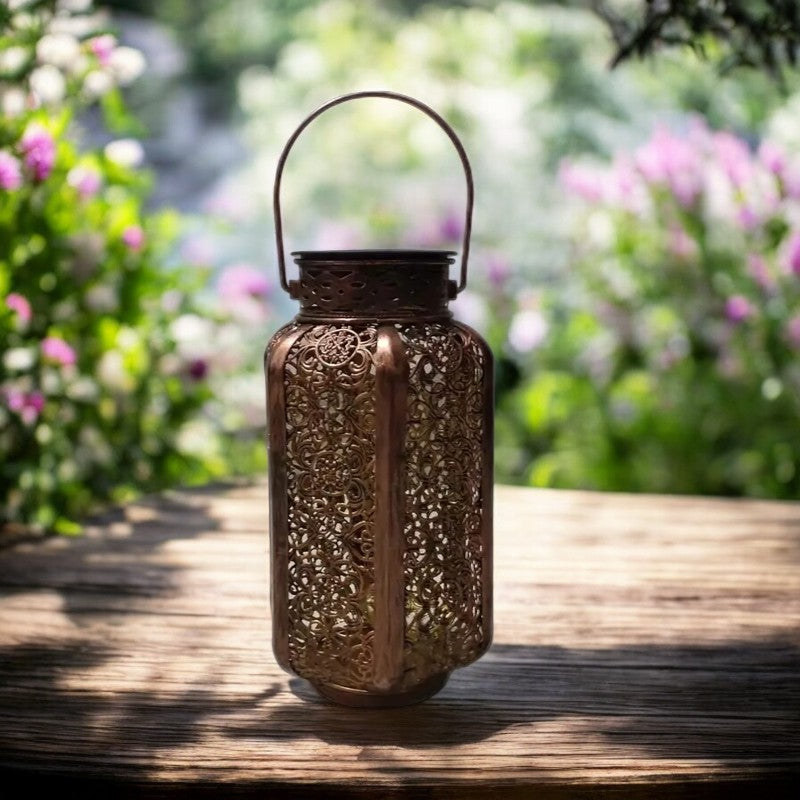 Skanto | Solar Retro LED Hengende Lantern