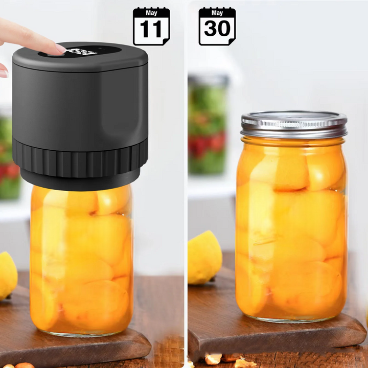 Skanto | Electric Mason Jar Vacuum Sealer med LED-display