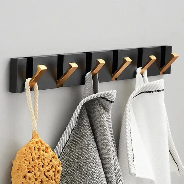 Skanto | HOOKLUX – Foldbar vegghylle laget av aluminium, plassbesparende & allsidig