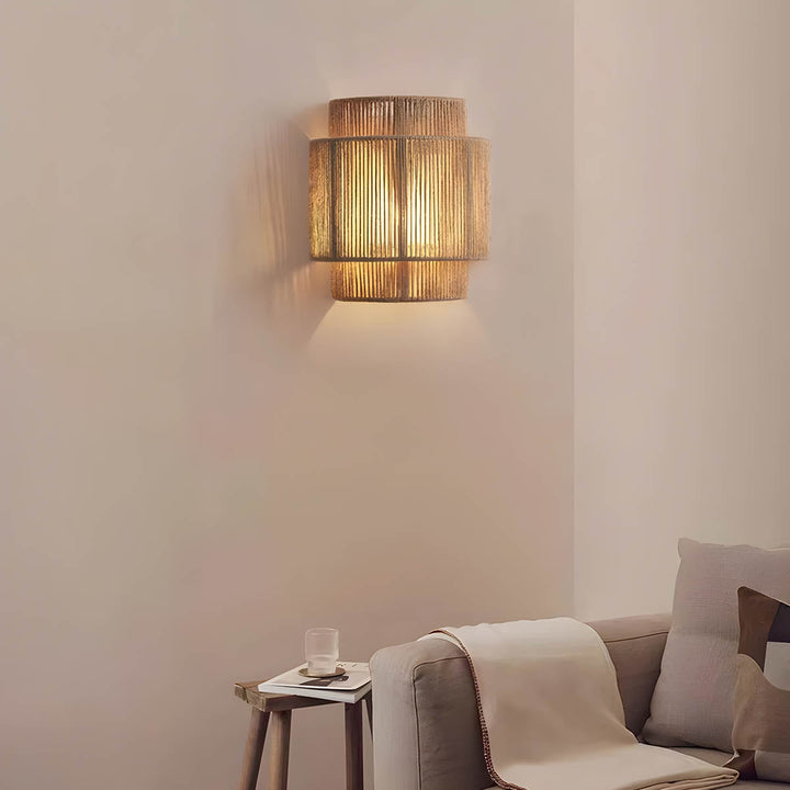 Skanto | LED Vegglampe - Moderne Design med Justerbar Lysstyrke - Ideell for Stue, Soverom & Gangbelysning