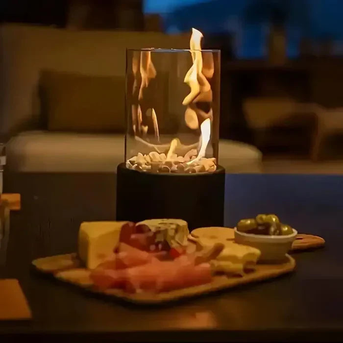 Trendy & Bærbar Bordild lanterne - GlowLuxe