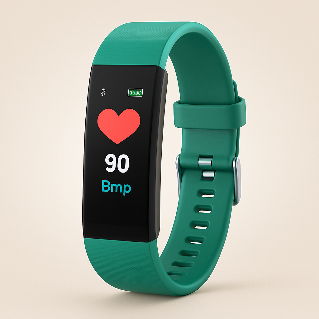 VitaWatch | Senior Smartwatch med Helsemonitor og Stort LED-skjerm | Skanto