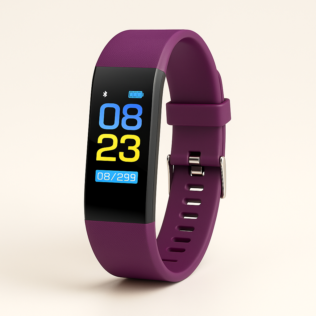 VitaWatch | Senior Smartwatch med Helsemonitor og Stort LED-skjerm | Skanto