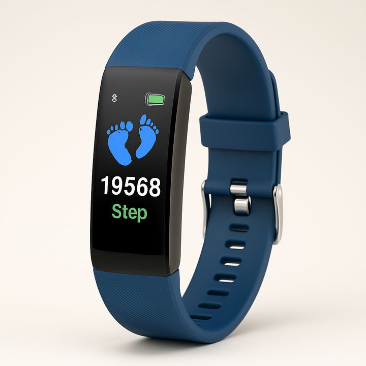 VitaWatch | Senior Smartwatch med Helsemonitor og Stort LED-skjerm | Skanto