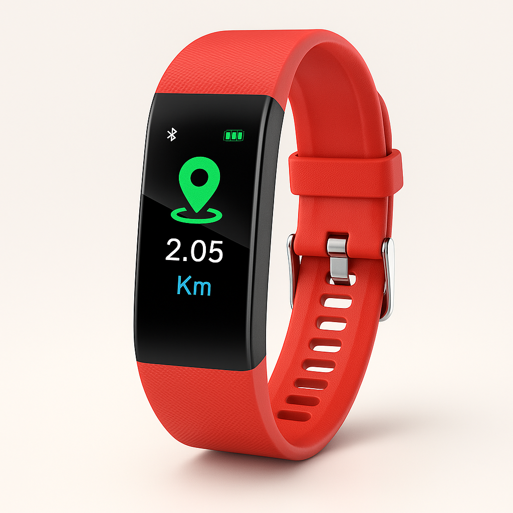 VitaWatch | Senior Smartwatch med Helsemonitor og Stort LED-skjerm | Skanto