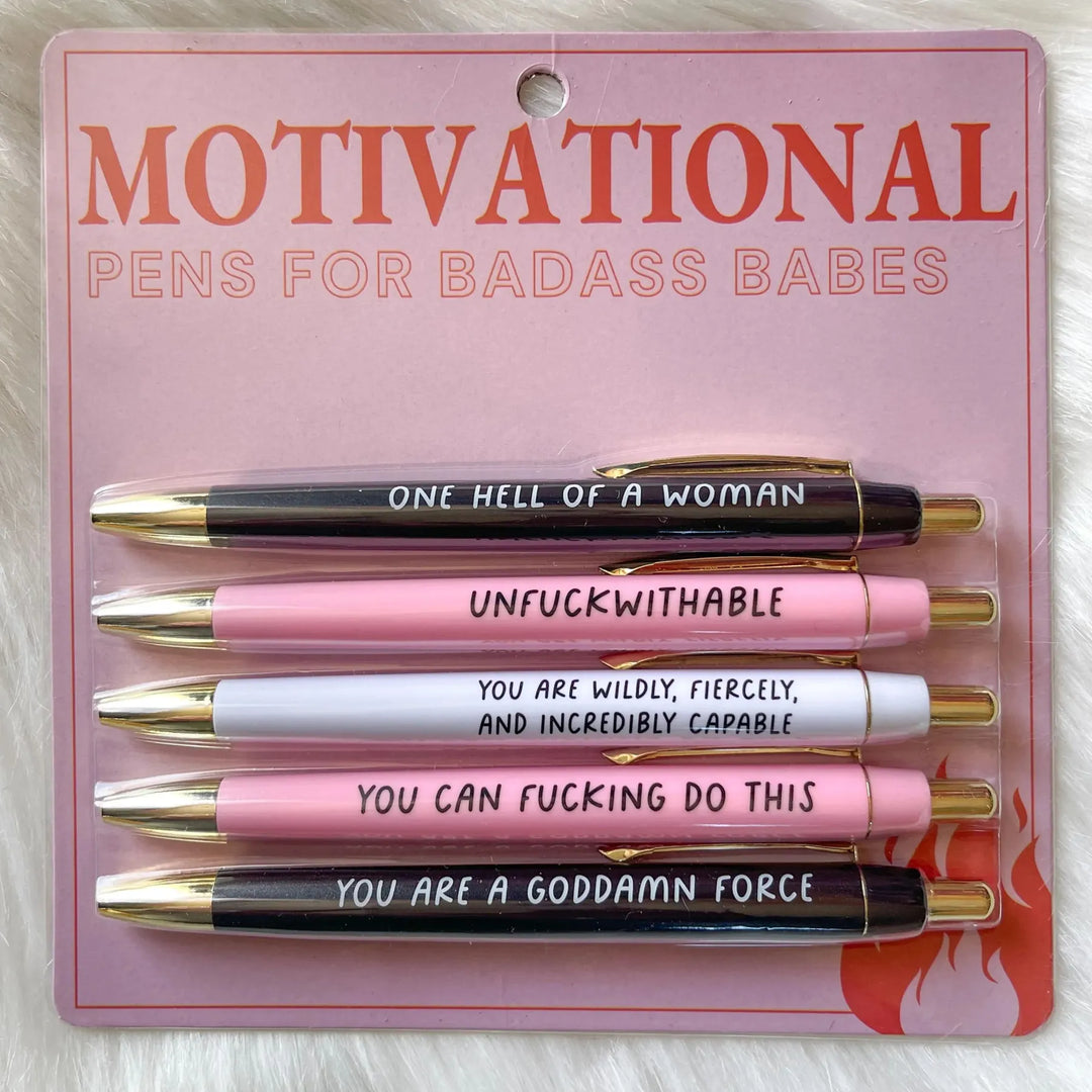 Skanto | Motivational Badass morsom Penn Sett (5 deler)