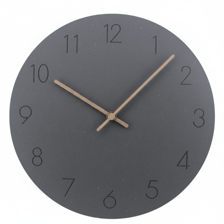 Geräuschlose Wanduhr im nordischen Stil für moderne Räume