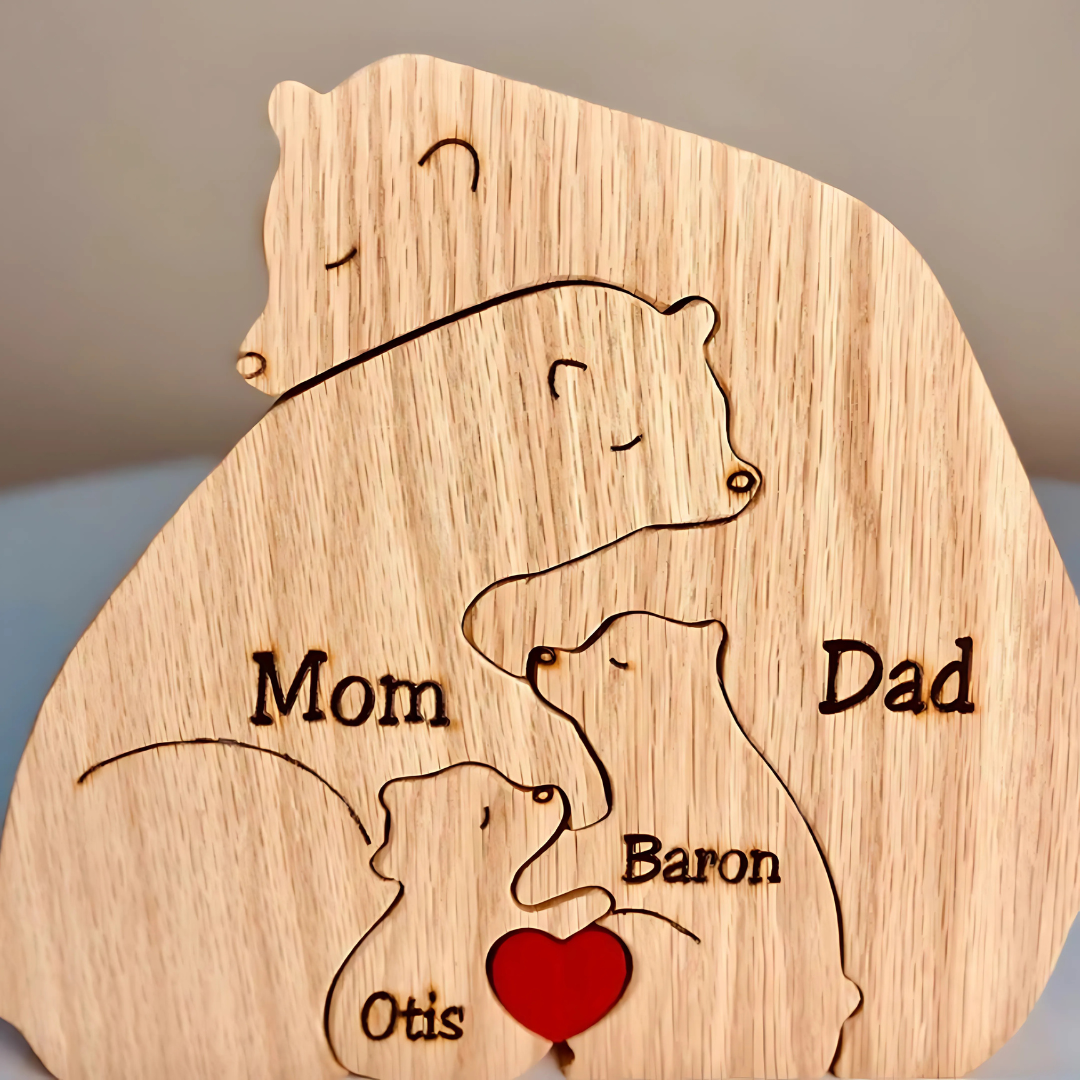 Skanto | Tre personlig familie minne ornament