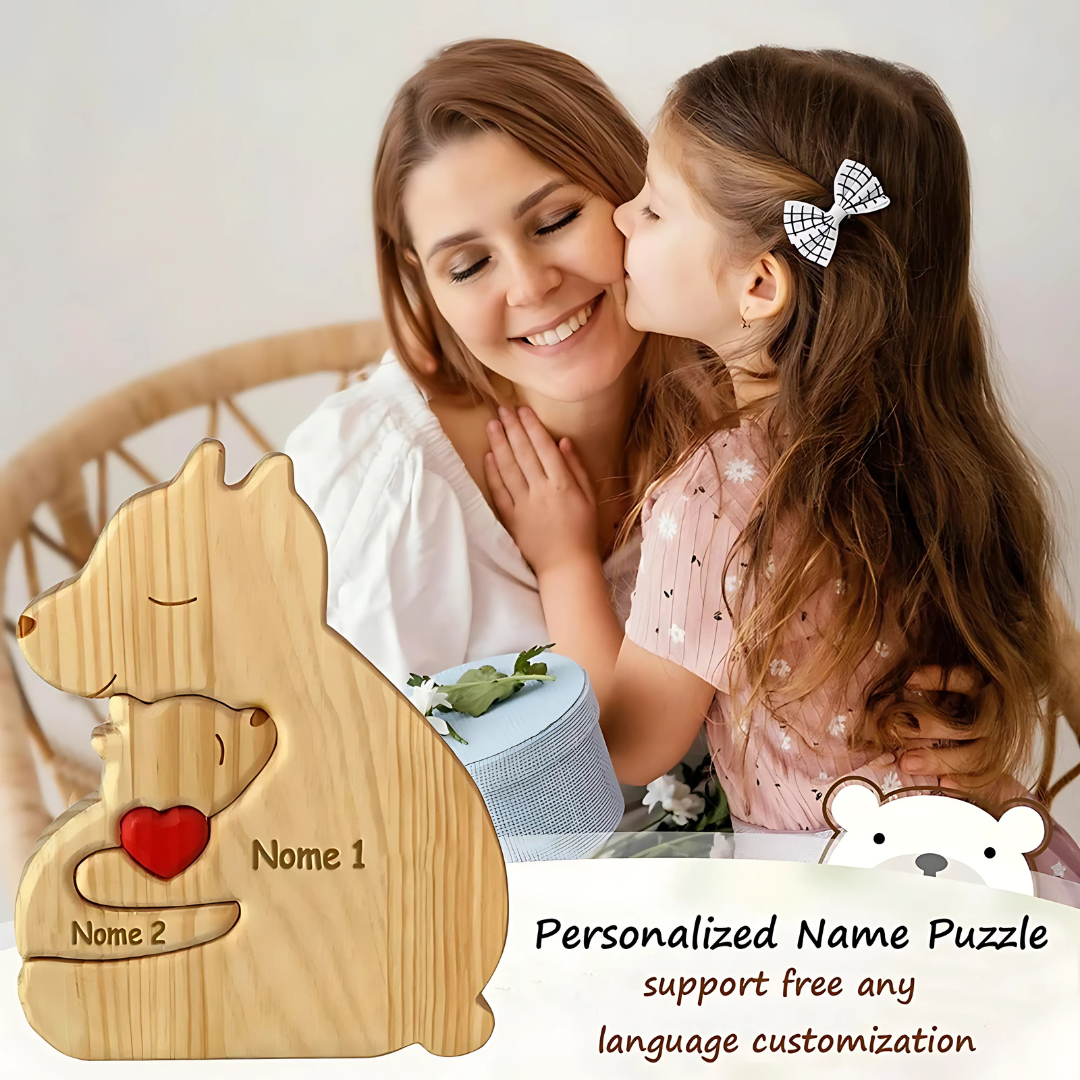Skanto | Tre personlig familie minne ornament