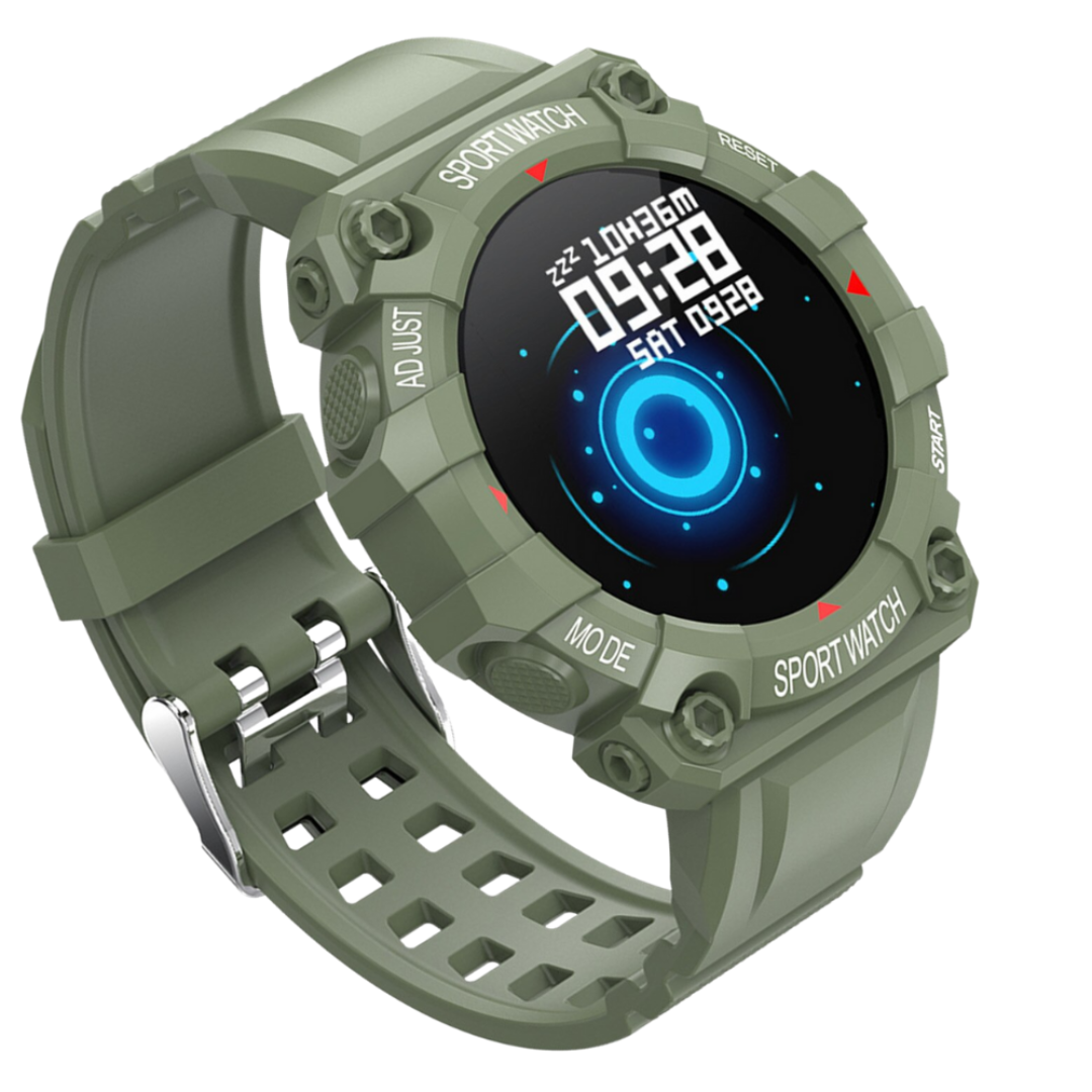 Wasserdichte Smartwatch med Fitness-Tracking