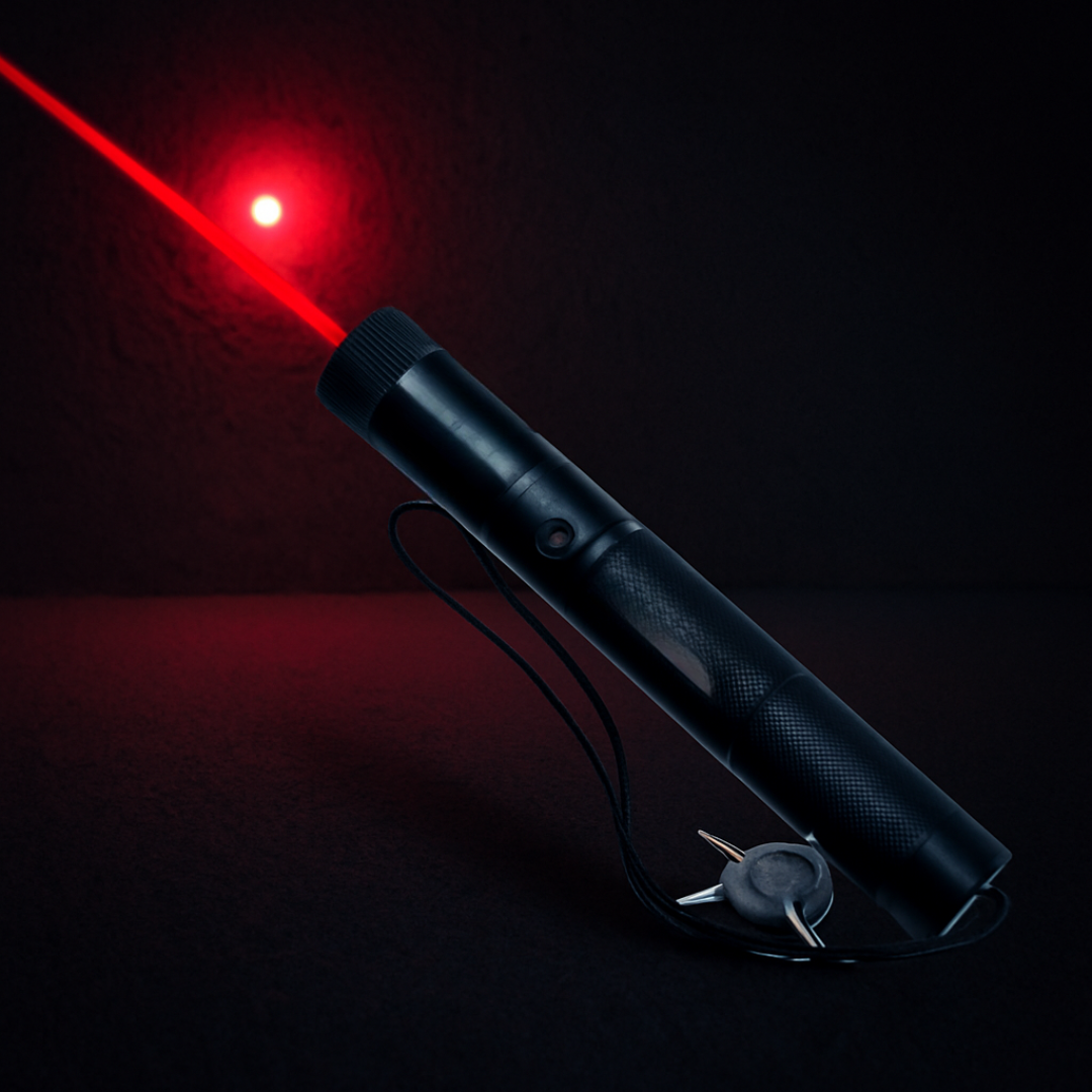 Laserpointer fra Aluminium, einstellbarer Fokus