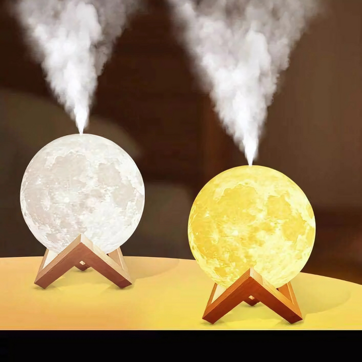 Skanto | Diffuser LED Luftfukter Månelampe Lys