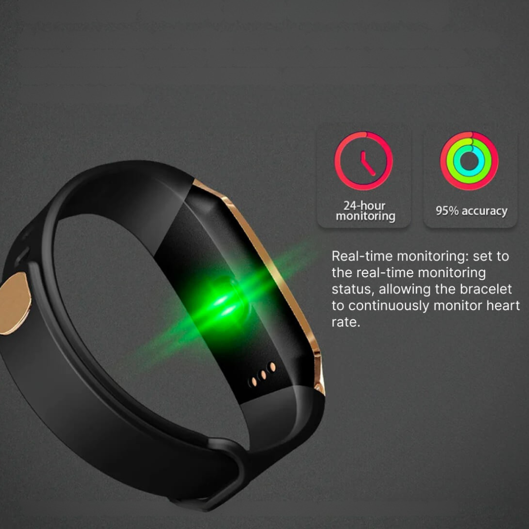 Smartwatch-Fitness-Tracker med Herzfrequenzmessung