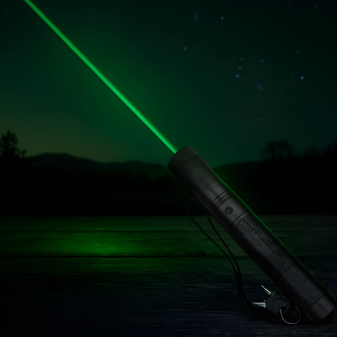 Laserpointer fra Aluminium, einstellbarer Fokus
