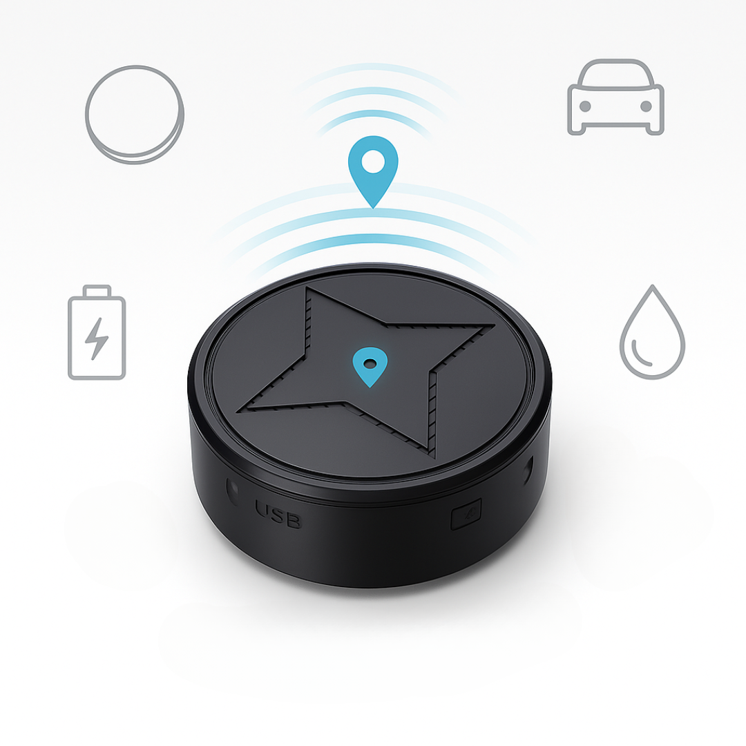 Skanto | Mini GPS Kjøretøy Tracker Magnetisk Feste