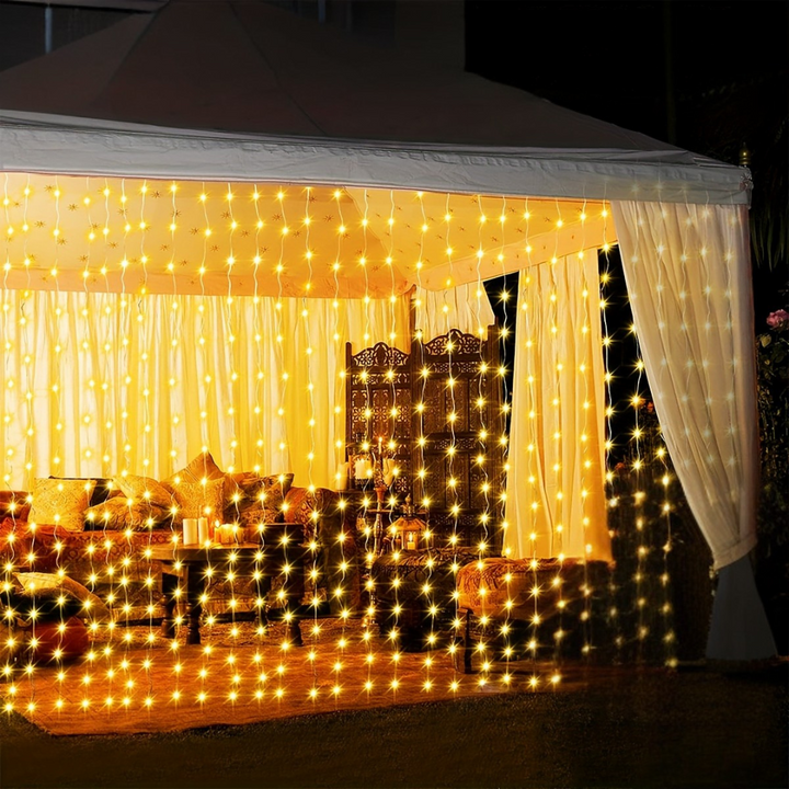 Skanto | Fairy Lights Solcelle Drevet Utendørs Gardin Lys