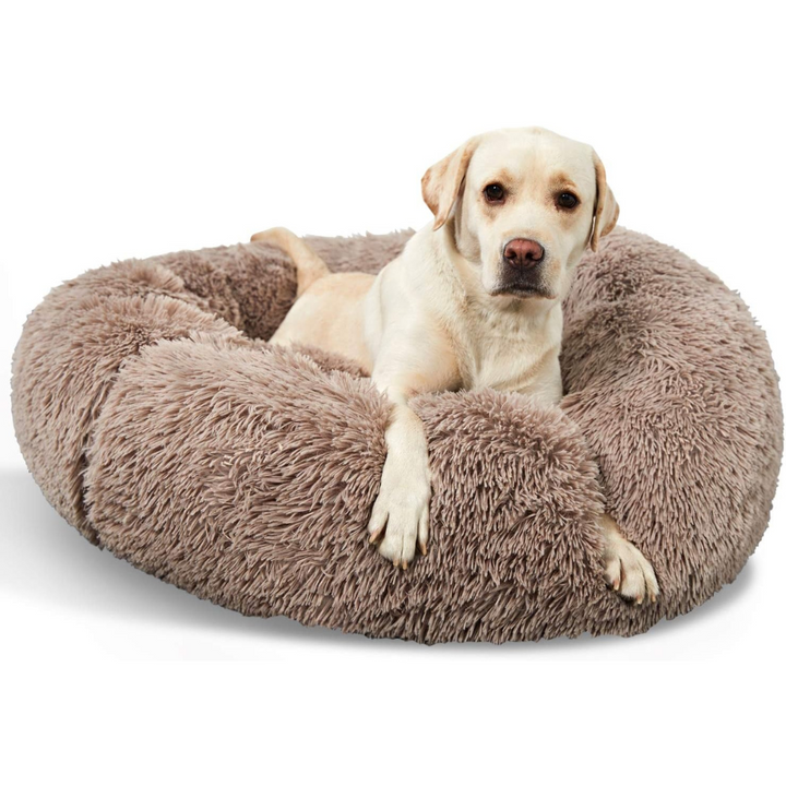 Skanto | Ortopedisk Plysj Donut Hundeseng