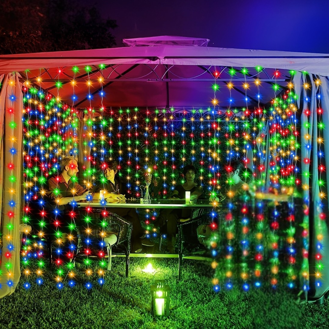 Skanto | Fairy Lights Solcelle Drevet Utendørs Gardin Lys