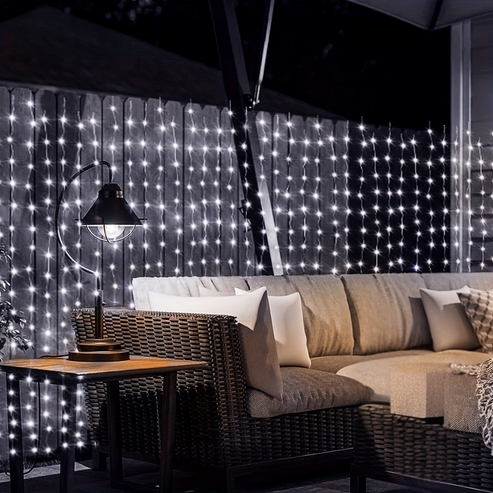 Skanto | Fairy Lights Solcelle Drevet Utendørs Gardin Lys