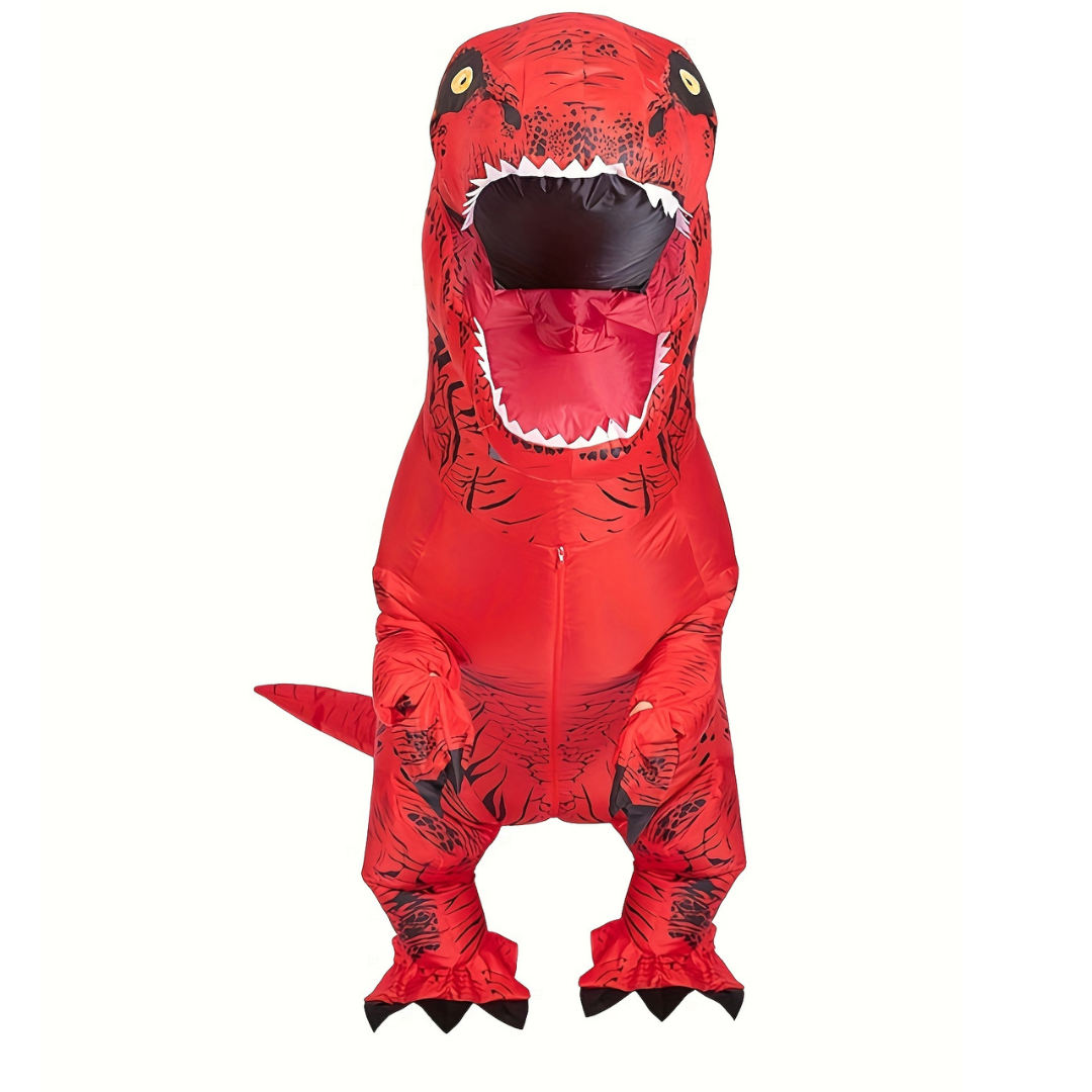 Skanto | Unisex Oppblåsbar Halloween Dinosaur Kostyme | Gigant Full-Body Jumpsuit