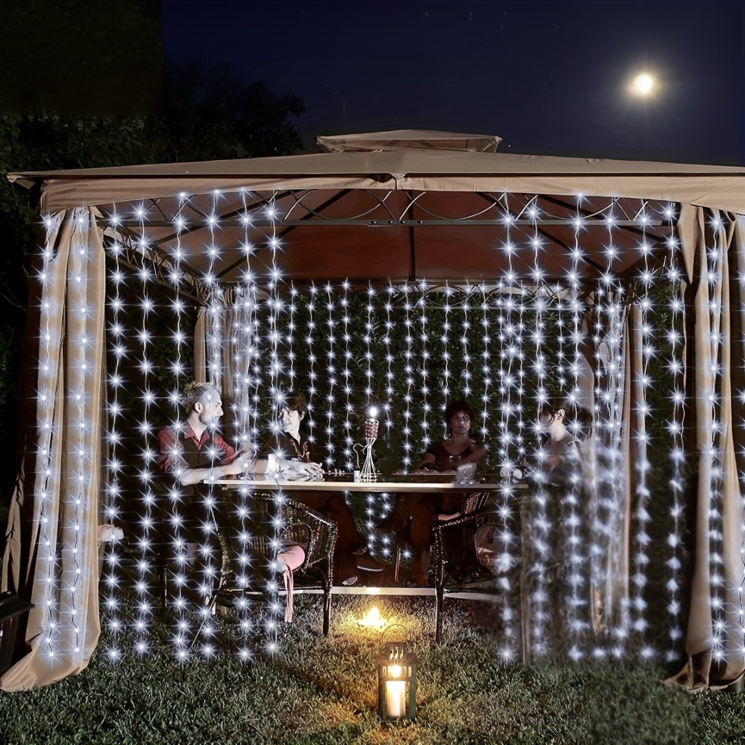 Skanto | Fairy Lights Solcelle Drevet Utendørs Gardin Lys