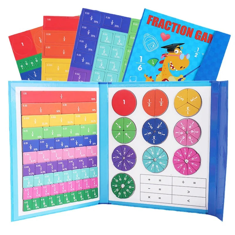 FractionFun Kit – Lekende matematikk for barn Skanto