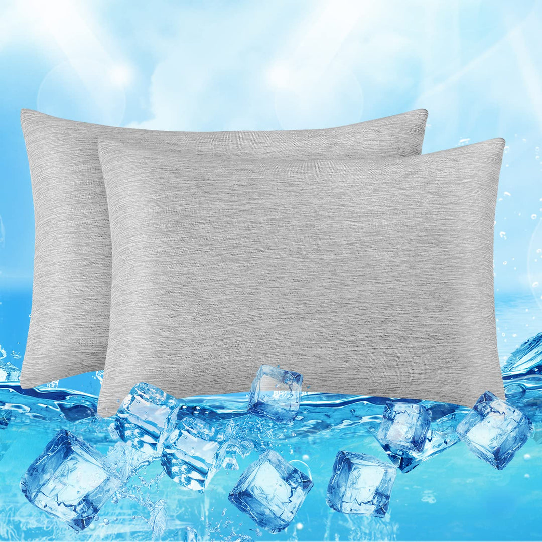 Revolusjonerende Grå Kjølepillowcase Sett av 2 – Pro Q-Max 0.4 | Skanto
