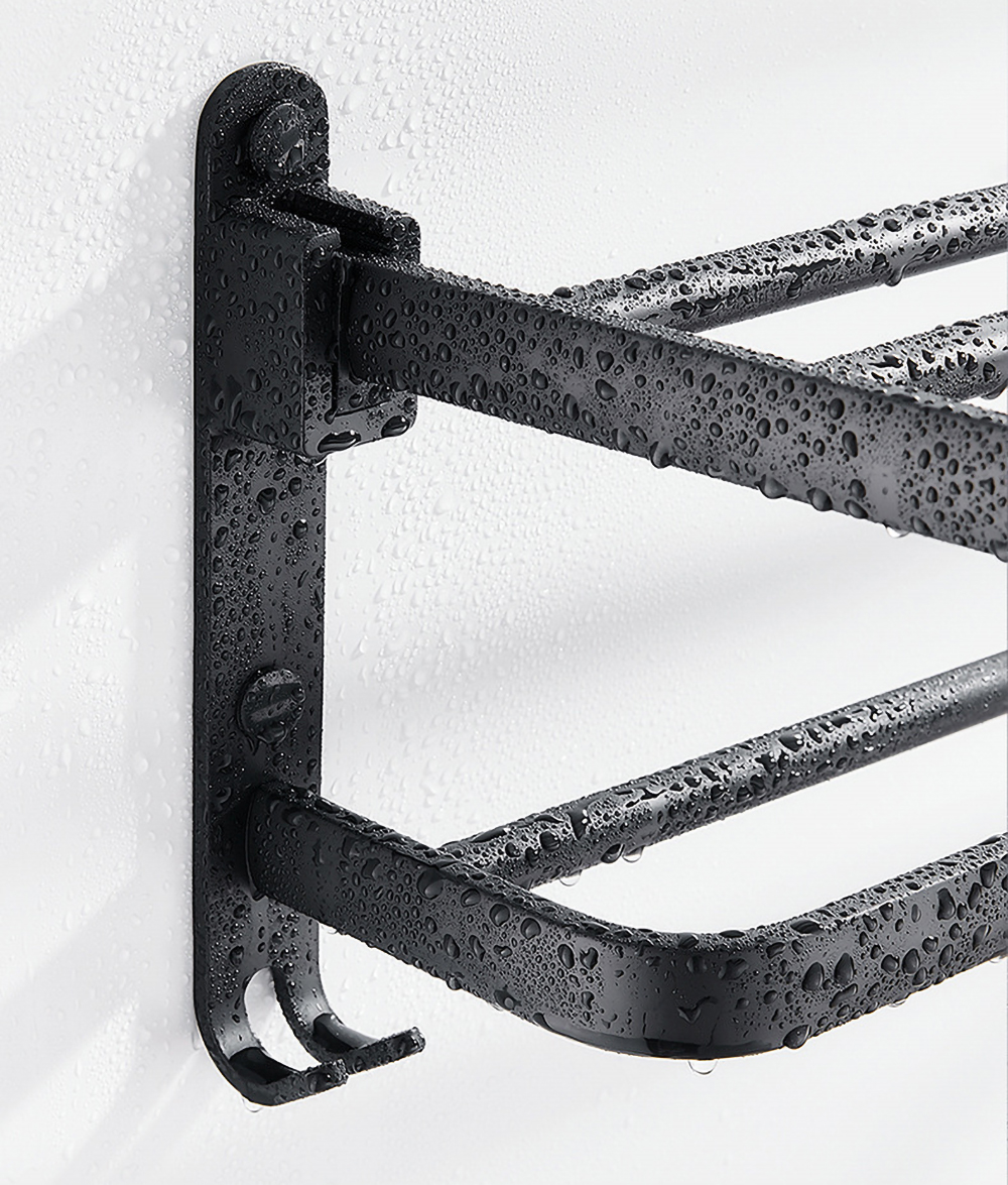 Skanto | Easy Organizer Bad Aluminium Sammenleggbar Håndklestativ