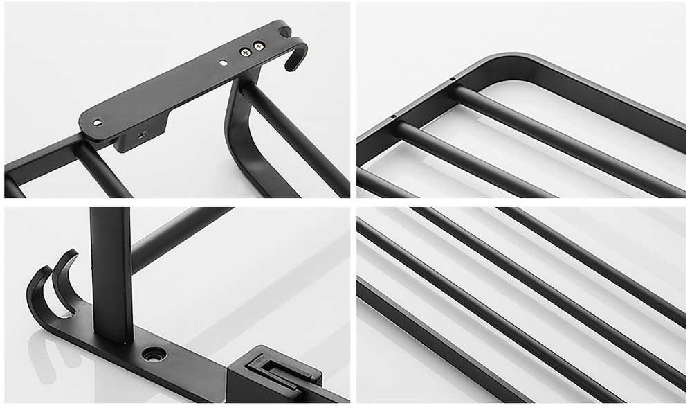 Skanto | Easy Organizer Bad Aluminium Sammenleggbar Håndklestativ