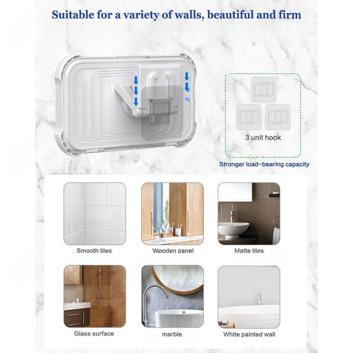 Skanto | Rød vanntett dusjbuddy telefonholder