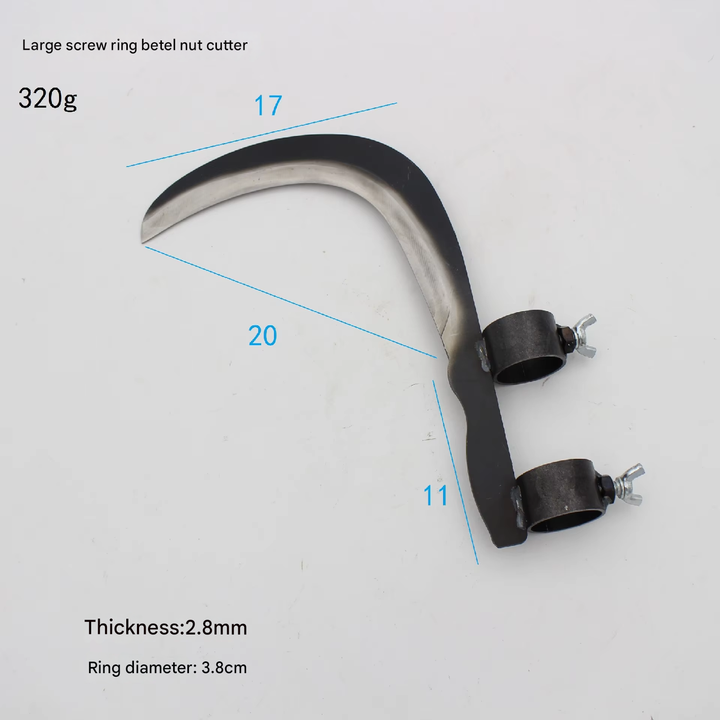 Skanto | Sterk Stål Gressklipping Skarp Multi-Function Sigdhode