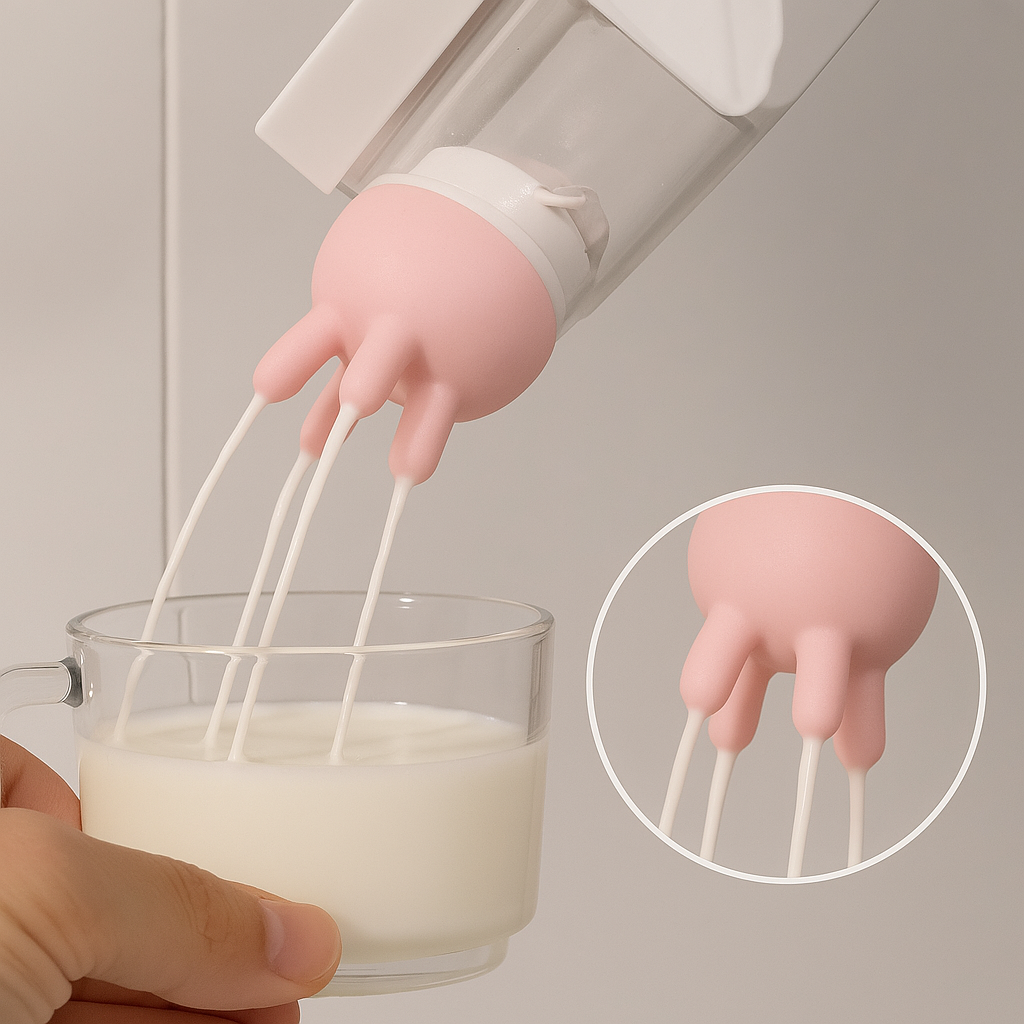 Skanto | Spill Prevention Gjenbrukbare Melkekanner Lokker