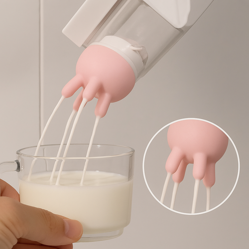 Skanto | Spill Prevention Gjenbrukbare Melkekanner Lokker