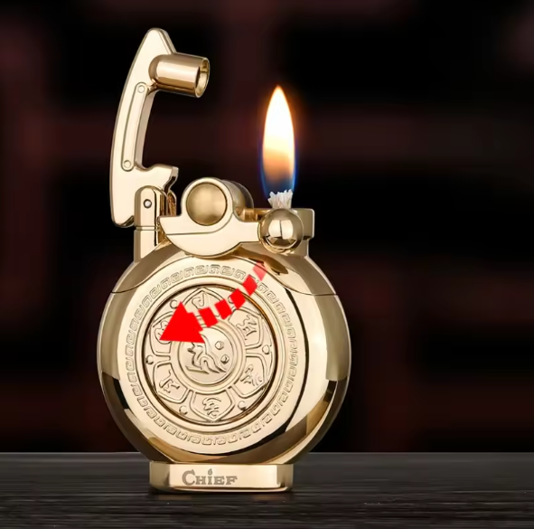Mechanisk Flip Top Kerosene Vindproof lighter | Skanto