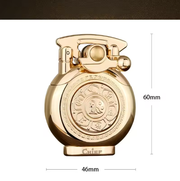 Mechanisk Flip Top Kerosene Vindbeskyttende Lighter | Skanto