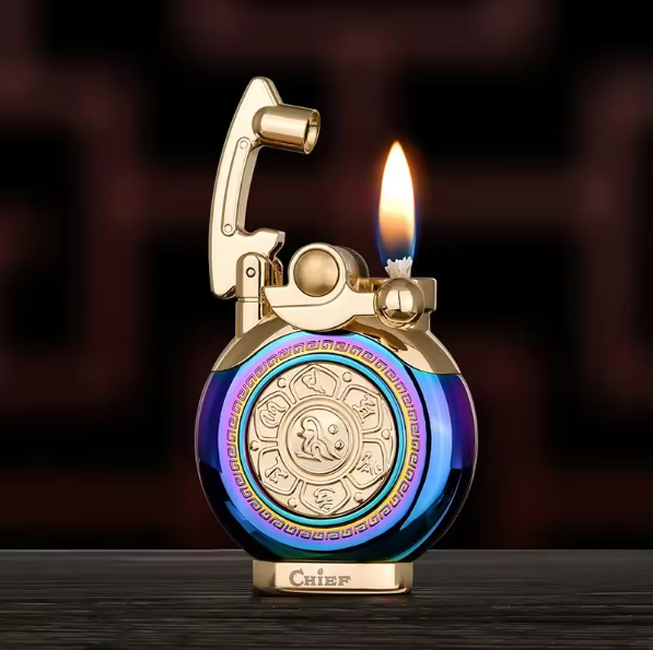Mechanisk Flip Top Kerosene Vindproof lighter | Skanto