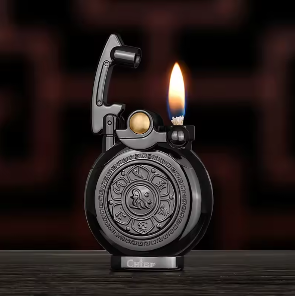 Mechanisk Flip Top Kerosene Vindproof lighter | Skanto