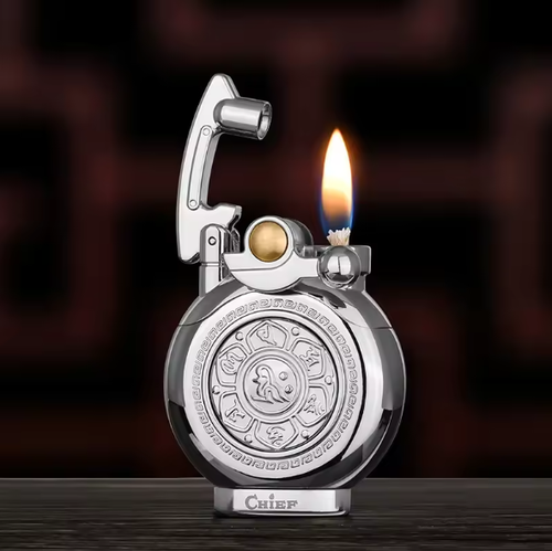 Mechanisk Flip Top Kerosene Vindproof lighter | Skanto