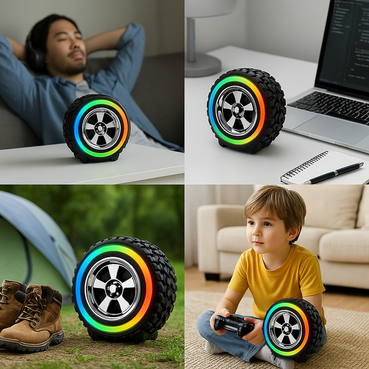 Skanto | All Wheel Creative Trådløs Høyttaler