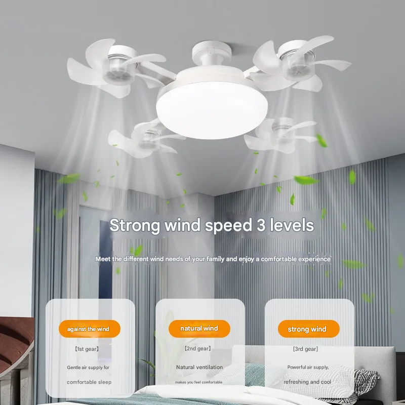 Multi Cooler Fast Ceiling LED Fan Light | Skanto
