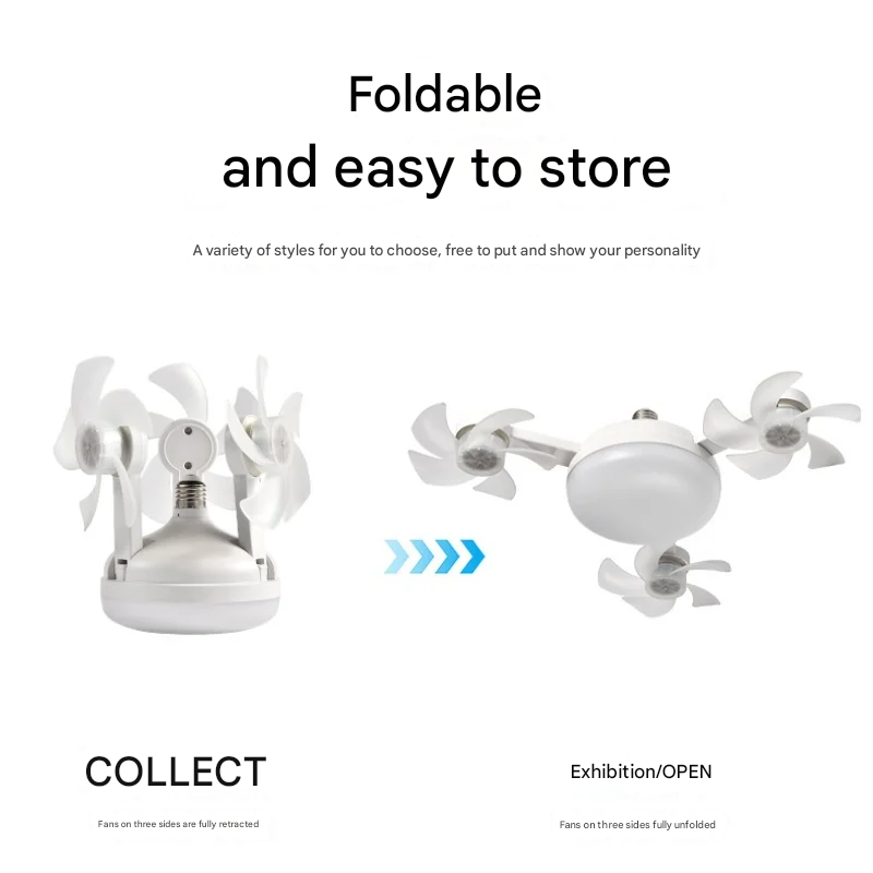 Multi Cooler Fast Ceiling LED Fan Light | Skanto