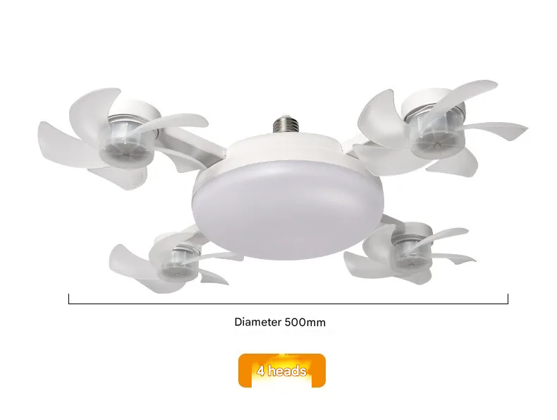 Multi Cooler Fast Ceiling LED Fan Light | Skanto