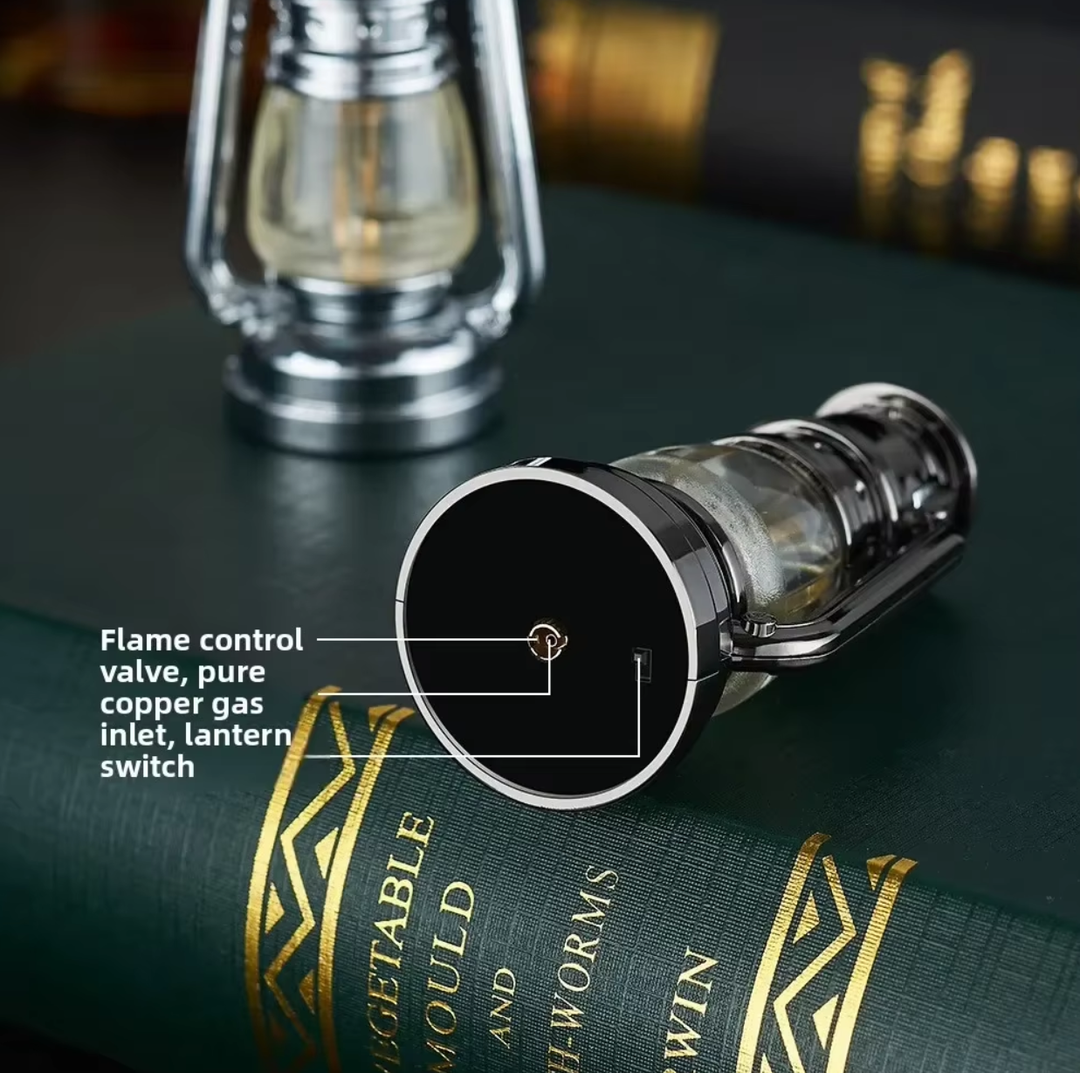 Mini Retro Flame Lantern Torch Lighter | Skanto