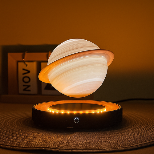3D Saturn Space Lover Magnetisk Flytende Lampe | Skanto