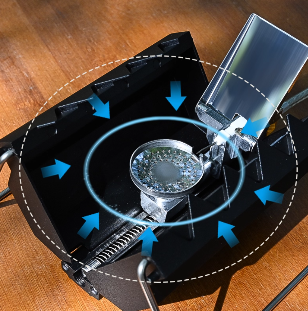 Quick-Fold Camping Gas Stove | Skanto