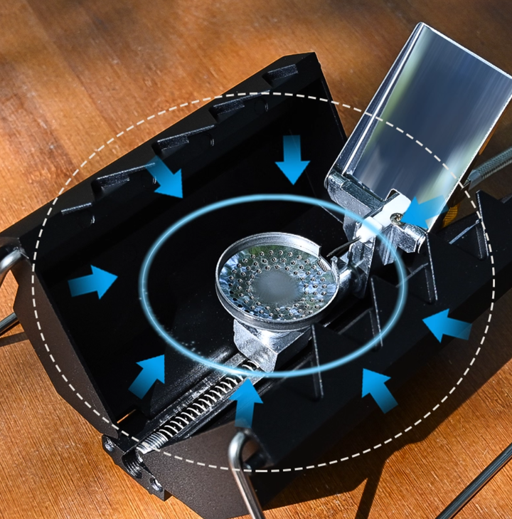 Quick-Fold Camping Gas Stove | Skanto