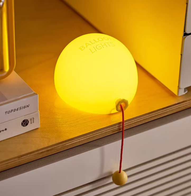 Myk Glød Ballon Nattlampe